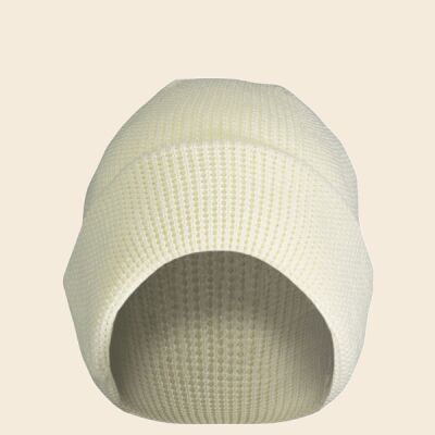 Waffle Knit Cuff Beanie Thumbnail