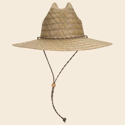 OTTO CAP Straw Lifeguard Hat w/ Adjustable Cord Thumbnail