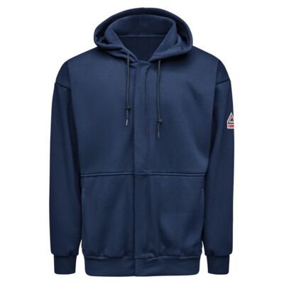 Men's Tall Full-Zip Fleece Hooded Sweatshirt Thumbnail