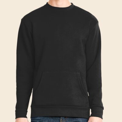 Unisex Santa Barbara Pocket Crewneck Sweatshirt Thumbnail