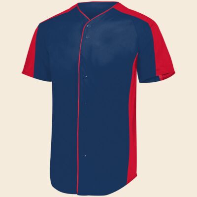 Full-Button Baseball Jersey Thumbnail