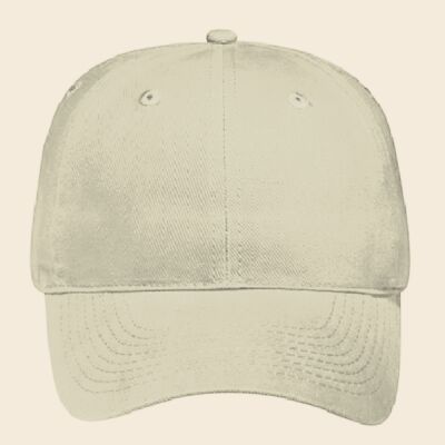 OTTO Brushed Bull Denim Six Panel Low Profile Baseball Cap Thumbnail
