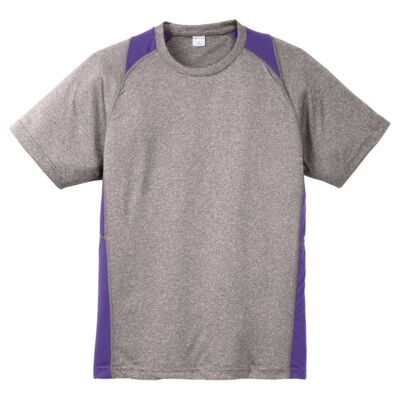 Heather Colorblock Performance Tee Thumbnail