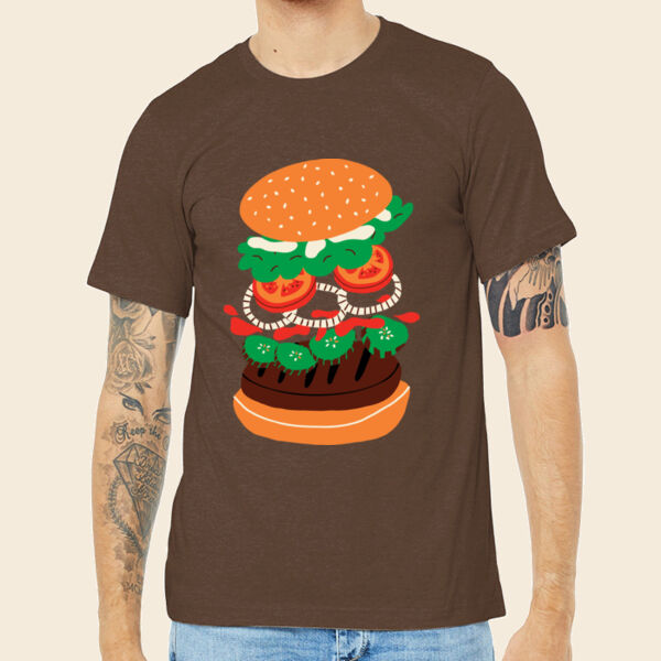 BELLA+CANVAS Unisex Heather CVC Short Sleeve Tee  Thumbnail