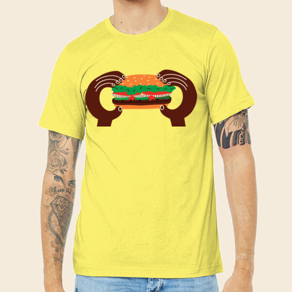 BELLA+CANVAS Unisex Heather CVC Short Sleeve Tee Thumbnail