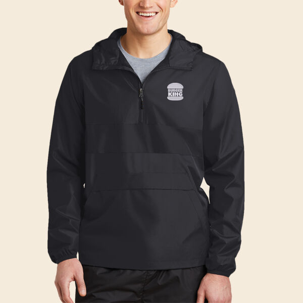 Sport-Tek® Zipped Pocket Anorak Thumbnail