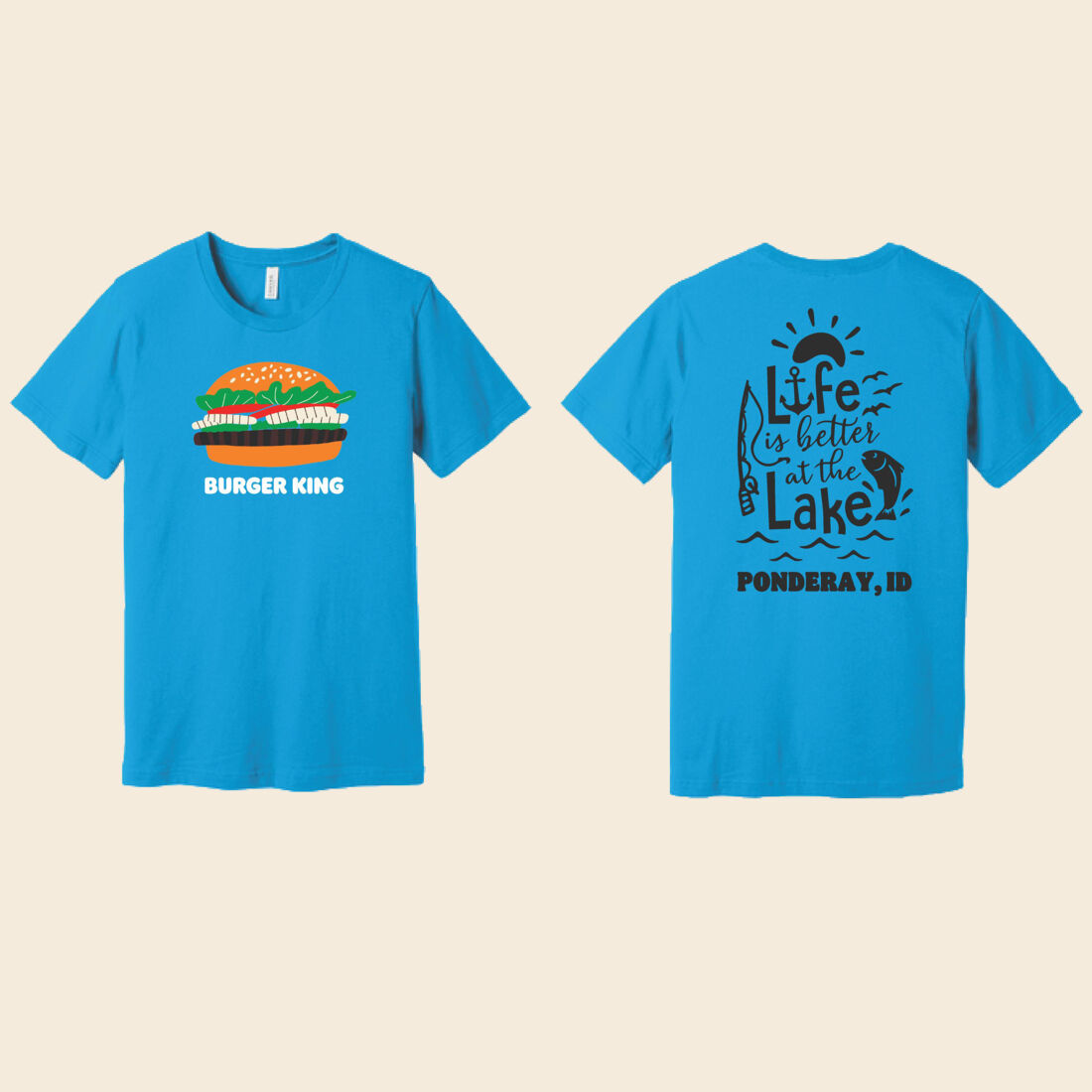 Ponderay, ID Unisex short sleeve shirt Thumbnail